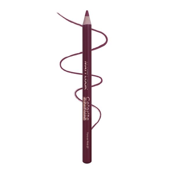 Matt Look Colorite Lip Contour, Lighweight Application, Forever Pink-07 0.9 gm - Lip Liners