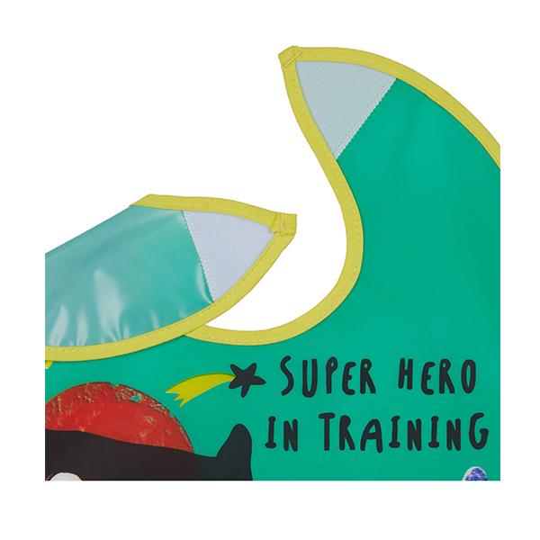 Mothercare Monster Toddler Crumb Catcher Bibs - Blue (Pack of 2) - Feeding & Nursing