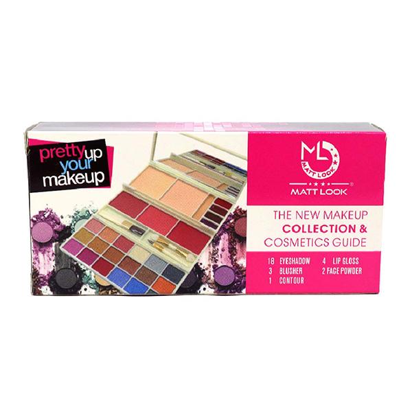 Matt Look The New Makeup Collection & Cosmetics Guide 01 - Multicolor 60 gm - Face Palettes
