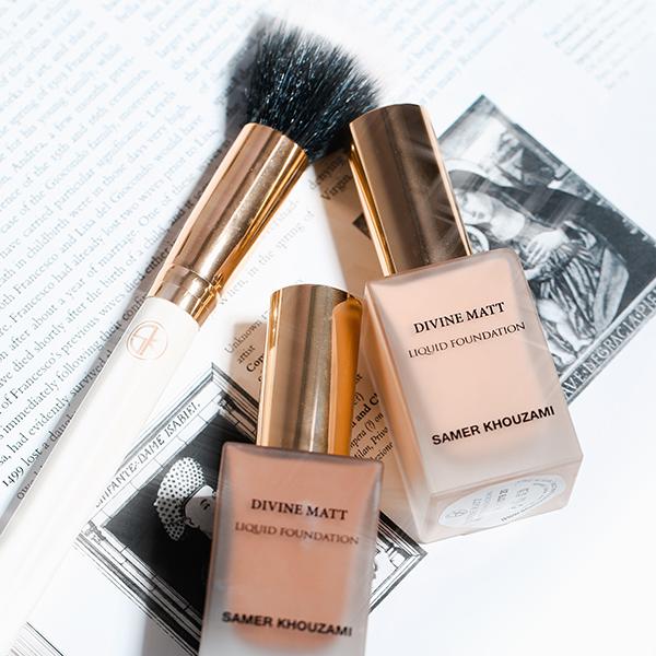 Samer Khouzami Divine Matt Liquid Foundation - 47 (Warm, Olive) 30 ml - Foundation