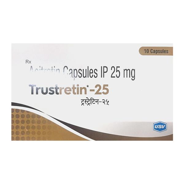 Netmeds | TRUSTRETIN 25 Capsule 10's