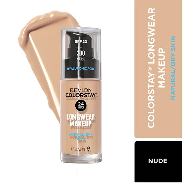 Netmeds | Revlon COLORSTAY LONG WEAR MAKE UP NORMAL/DRY SPF 20 I Nude 30 ml