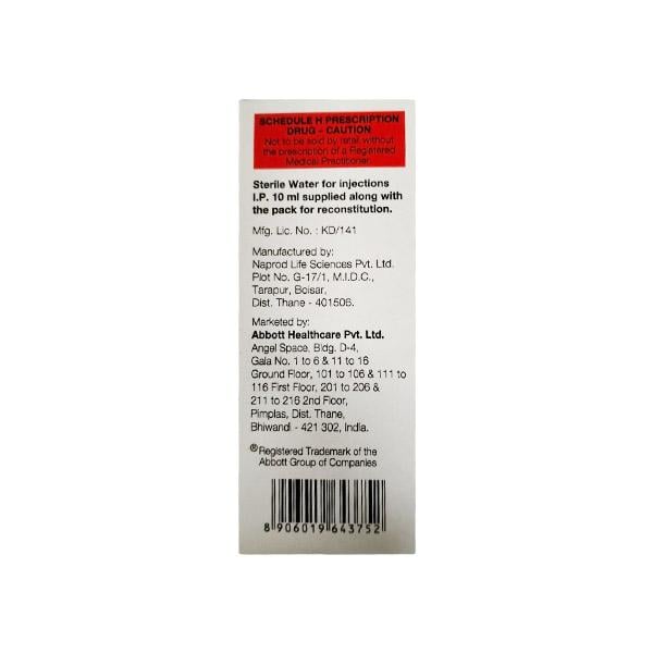 KLACID IV 500mg Infusion 1's - Bacterial Infections-Mac
