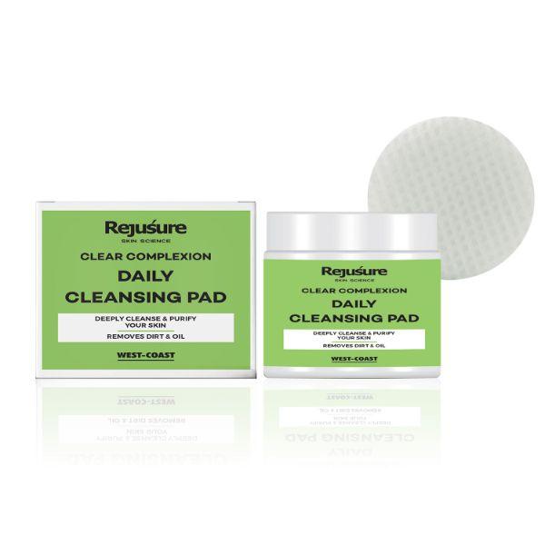 Rejusure Clear Complexion Daily Cleansing Pads 50's