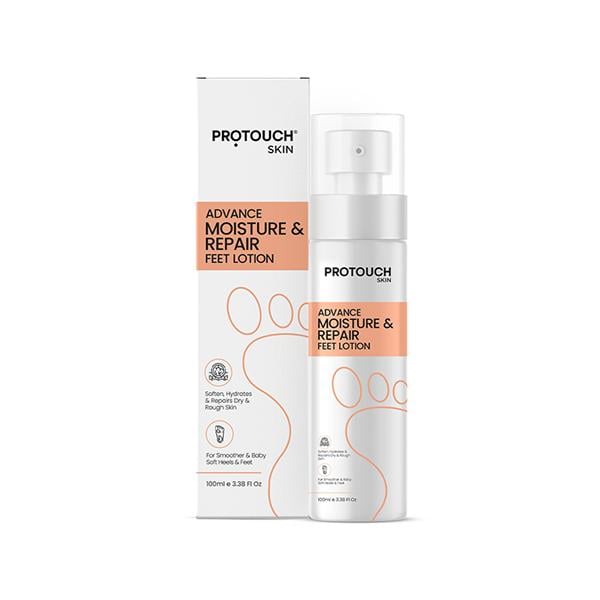 Netmeds | Protouch Advance Moisture and Repair Feet Lotion, Deeply Hydrating and Moisturizing Lotion Spray 100 ml