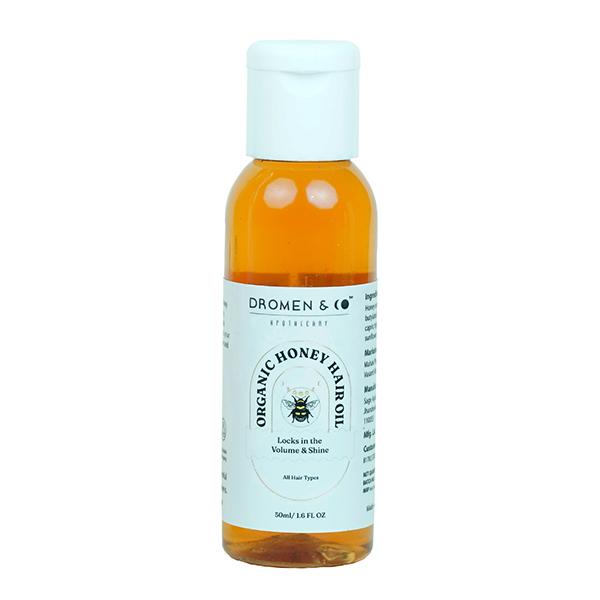 Netmeds | DROMEN & CO Organic Honey Hair Oil 50 gm