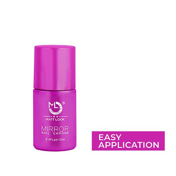 Matt Look Mirror Nail Chrome, Purple -NP-05- A 12ml - Nail Polish