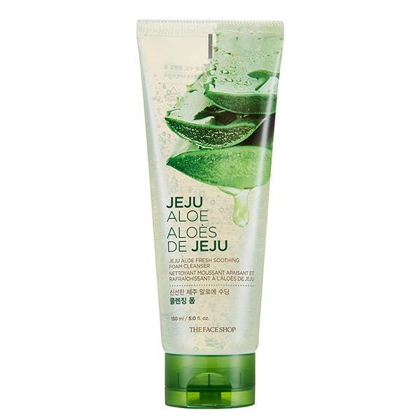 Netmeds | The Face Shop Jeju Aloe Fresh Soothing Foam Cleanser 150 ml