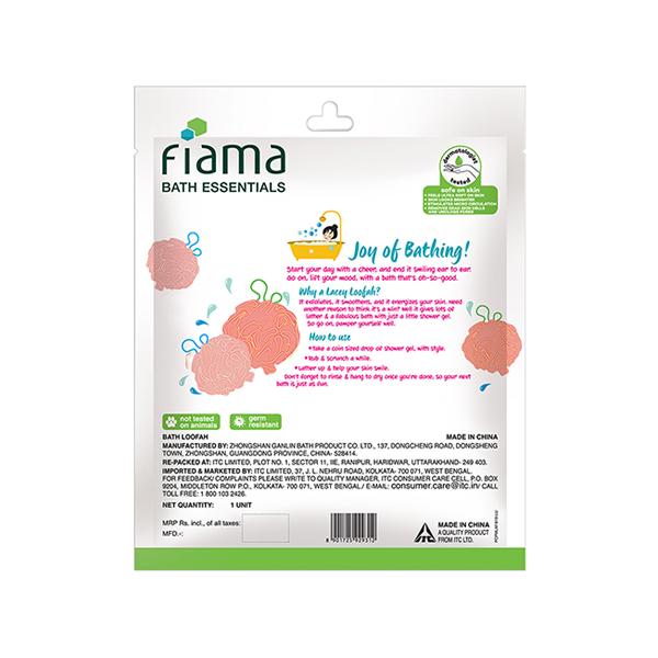 Fiama Bath Essential Lacey Loofah Gold 60 gm - Loofahs & Sponges