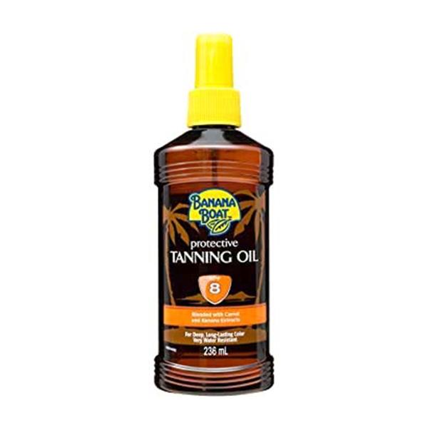 Banana Boat Protective Tanning Oil spf 8 236 ml - Massage Oils