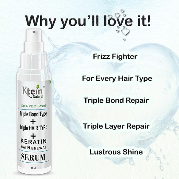 Ktein Triple Bond+Triple Layer Repair Serum 30 ml - Hair Serums