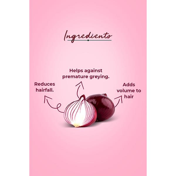 Organic Harvest Onion Shampoo Hair Control & Hair Growth 250ml - Shampoos