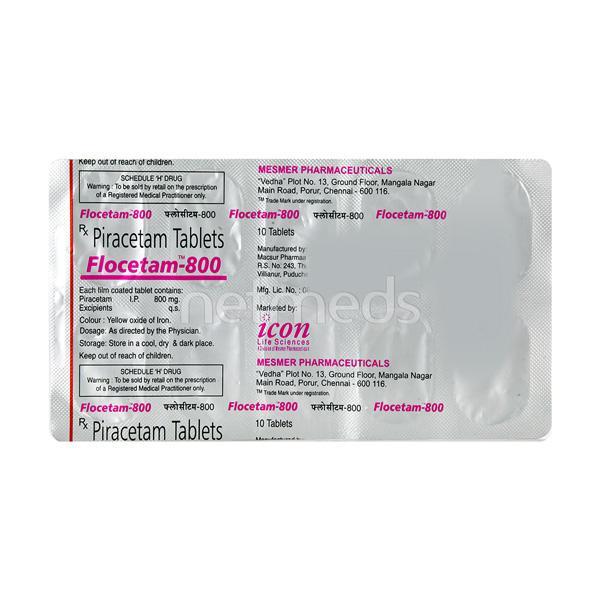 Netmeds | Flocetam 800mg Tablet 10'S