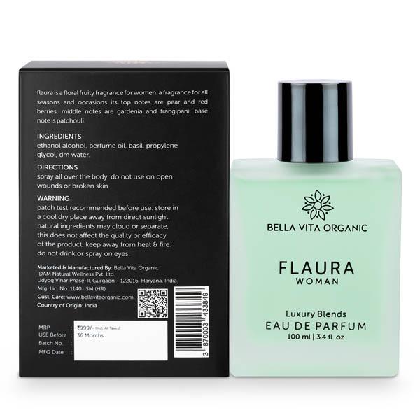 Bella Vita Organic Flaura Women Perfume Floral 100 ml - Women Perfumes (Edt/Edp)