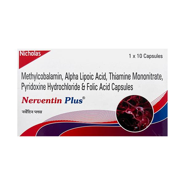 NERVENTIN PLUS Capsule 10's