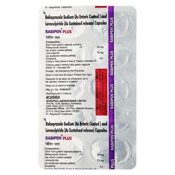 Netmeds | RABIPEN PLUS Capsule 10's
