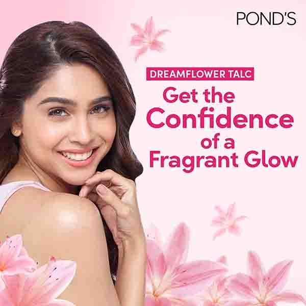 Pond's Dreamflower Fragrant Talcum Powder, Pink Lily 200 gm - Talcum Powders
