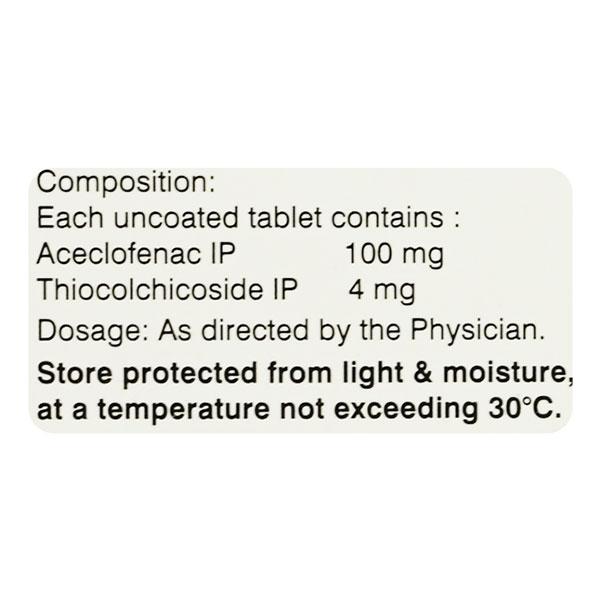 FACER TH 4 Tablet 10's - Pain relief-Nsa