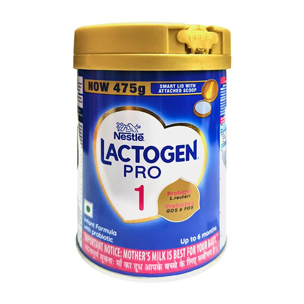 Netmeds | Nestle Lactogen Pro 1 (Upto 6 Months) Powder (Tin) 475 g