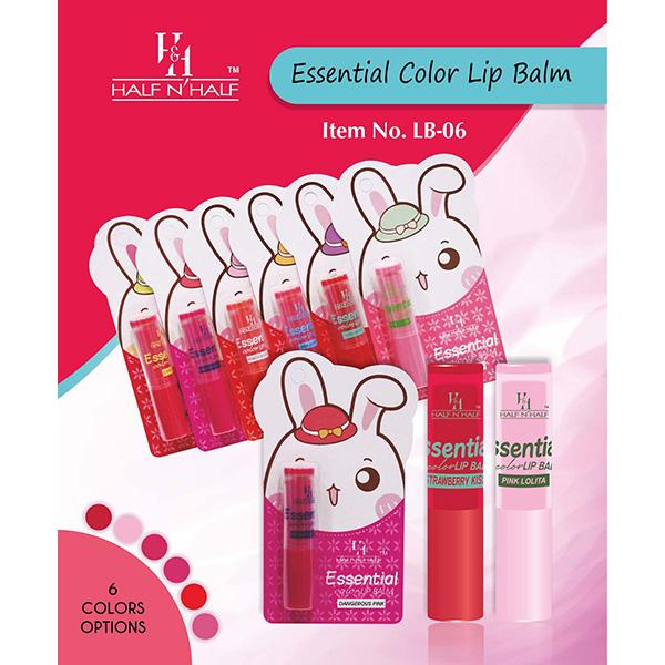 Half N Half Essential Colour Lip Balm, Peach Blossom 3.5 gm - Lip Balms