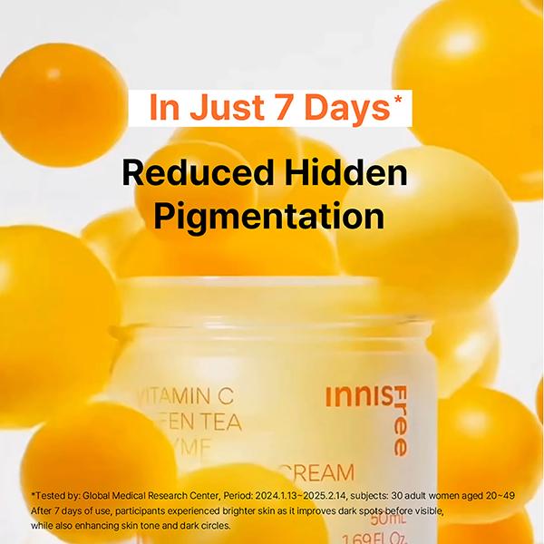 Innisfree Vitamin C Green Tea Brightening Cream 50 ml - Face Moisturizers