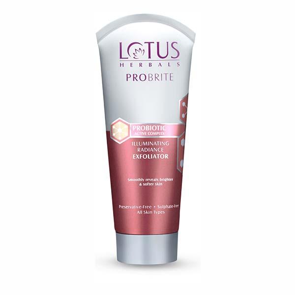 Netmeds | Lotus Herbals Probrite Illuminating Radiance Exfoliator 100 Gm
