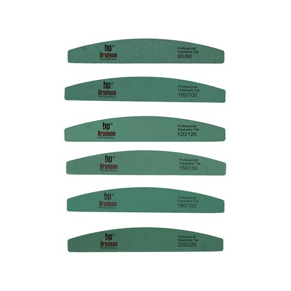 Netmeds | Bronson Professional Nail Filer Buffer Set Double Sided 80/100/120/150/180/220/240 Grit 1's
