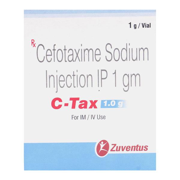 C Tax 1gm Injection 1's - Bacterial Infections-Cep