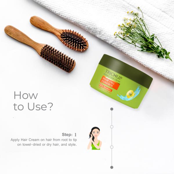 Trichup Herbal Hair Cream - Hair Fall Control 200 ml - Hair Creams