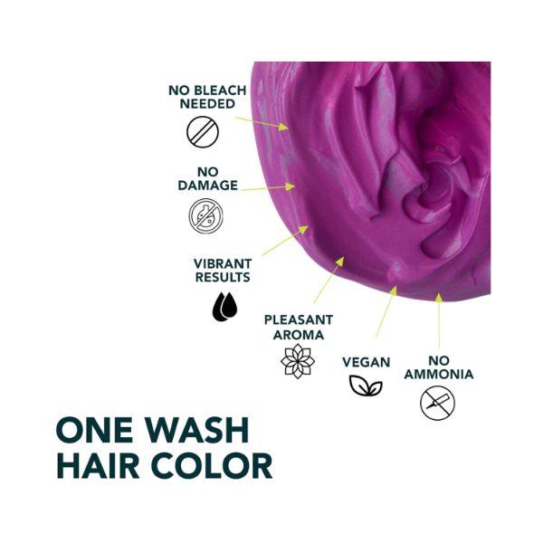 Paradyes Poison Purple Temporary One Wash Hair Color 45 gm - Crème