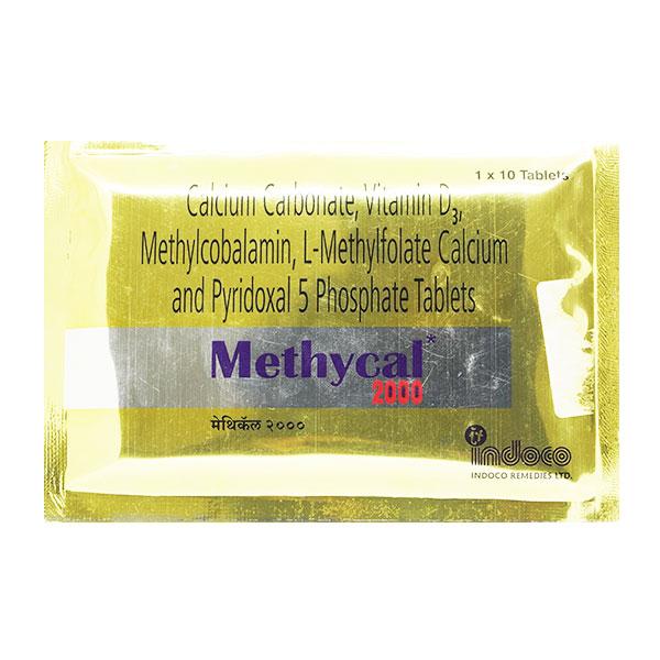 METHYCAL 2000 Tablet 10's - Supplements-Cal