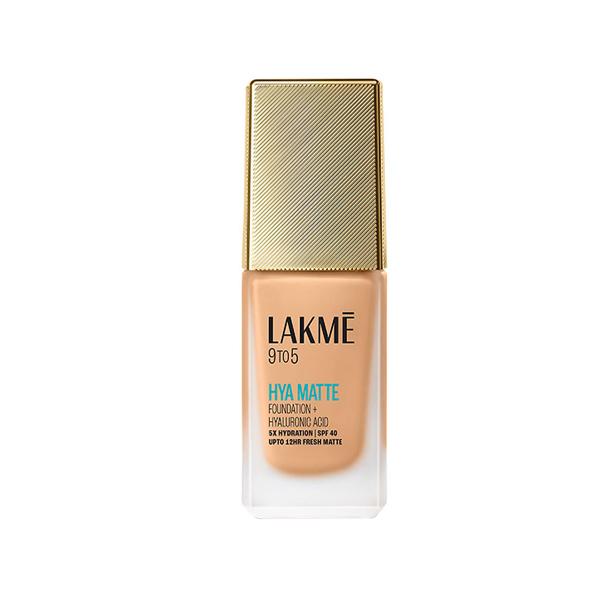 Lakme 9To5 Hya Matte Foundation + Hyaluronic Acid Cool Rose 25 ml - Foundation