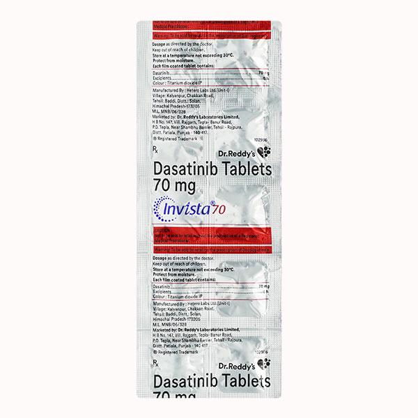 INVISTA 70mg Tablet 10's - Cancer Oncology-Cyt