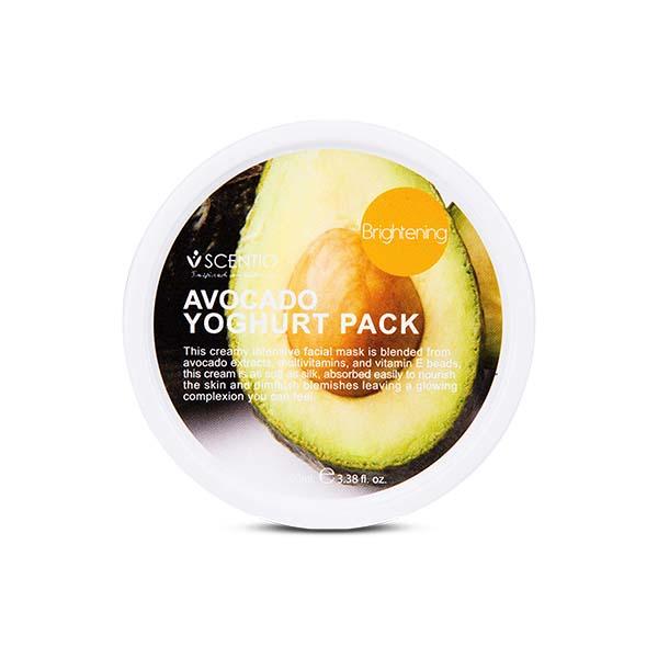 Scentio Avocado Brightening Yogurt Pack 100 ml