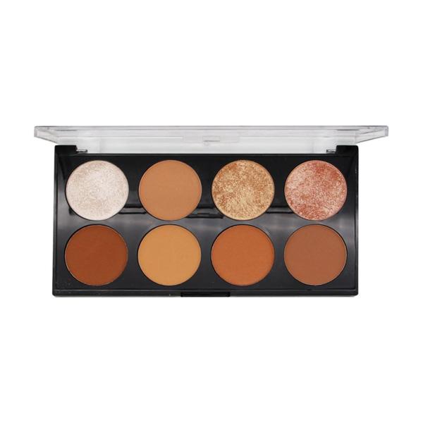 Fashion Colour Pro Hd Contour & Highlighter Palette, Shade 03 12 gm - Highlighters & Illuminators
