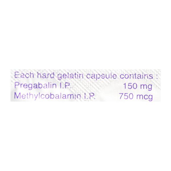 Pregeb M 150mg Capsule 10'S - Neuropathic Pain-Dru
