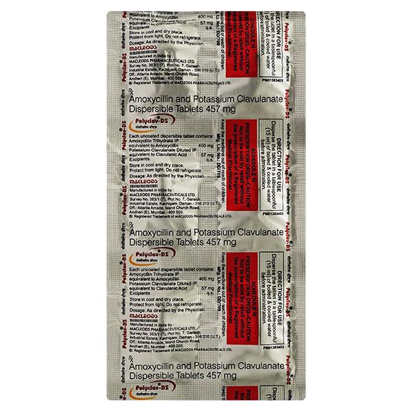 Polyclav DS Tablet 6'S - Bacterial Infections-Pen