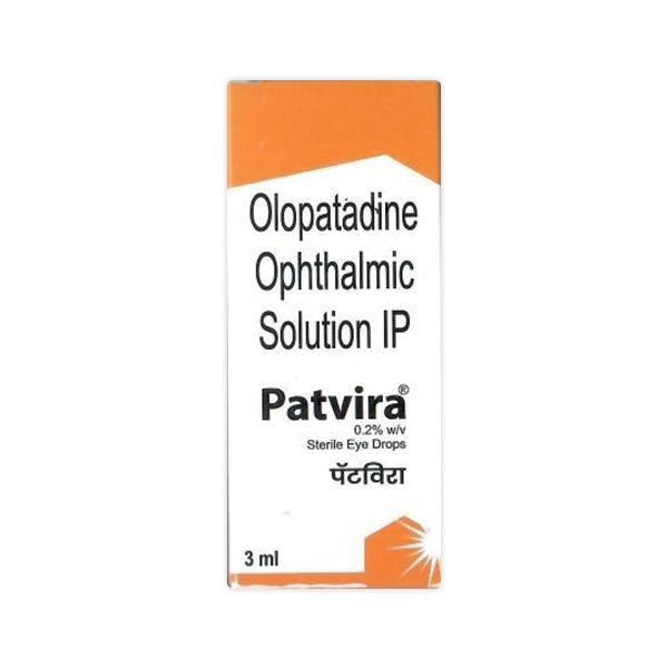 PATVIRA Eye Drops 3ml - Eye conditions-Oph
