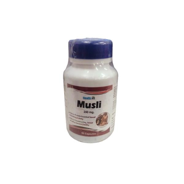 Netmeds | HealthVit Musli 250 mg Capsules 60's