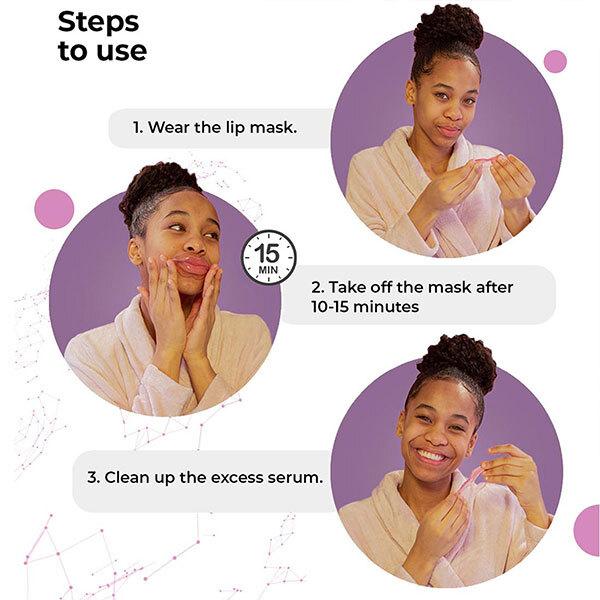 Cosmos by Bewakoof Magic Mineral Lip Mask - Copper & Honey (Pack of 5) 15 gm - Masks & Peels