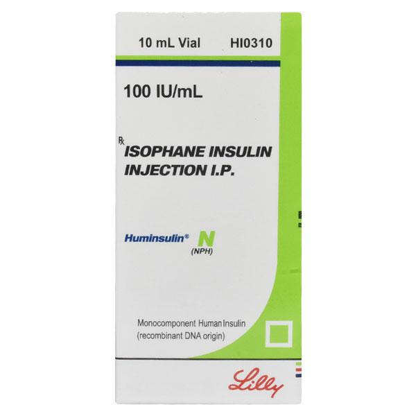 Huminsulin N 100IU Injection 1X10ml - Diabetes-Ins
