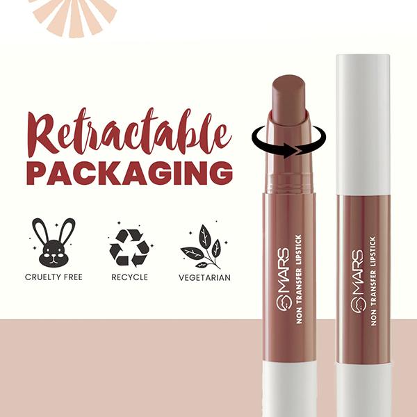 Mars Matte Super Stay NON Transfer Lipstick - (16-Angel Wings) 2.6 gm - Lipsticks