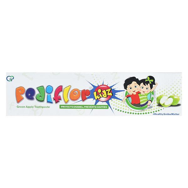 Netmeds | Pediflor Kidz Green Apple Flavour Tooth Paste 70gm