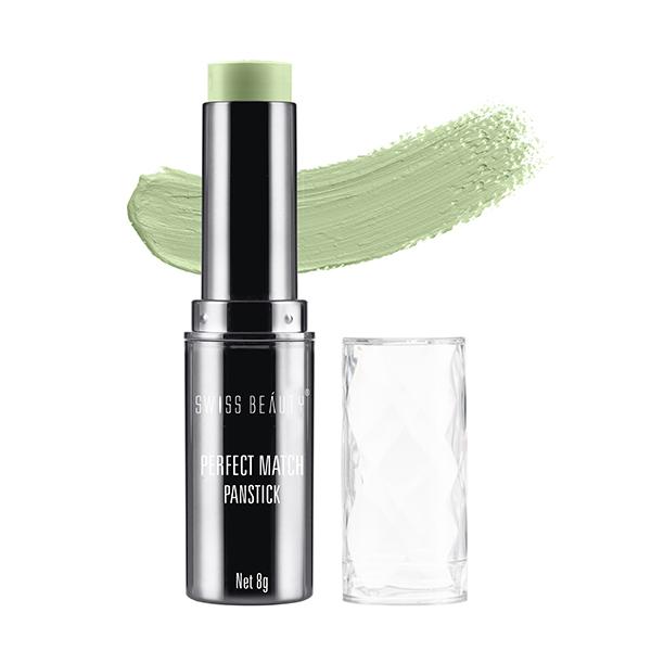 Swiss Beauty Perfect Match Panstick Concealer - (Pista Green) 7.5 gm - Concealer