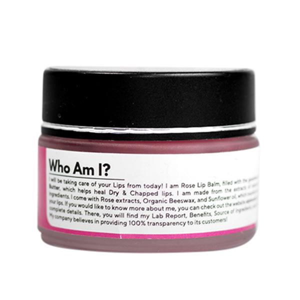 Alphavedic Rose Lip Balm 15 gm - Lip Balms