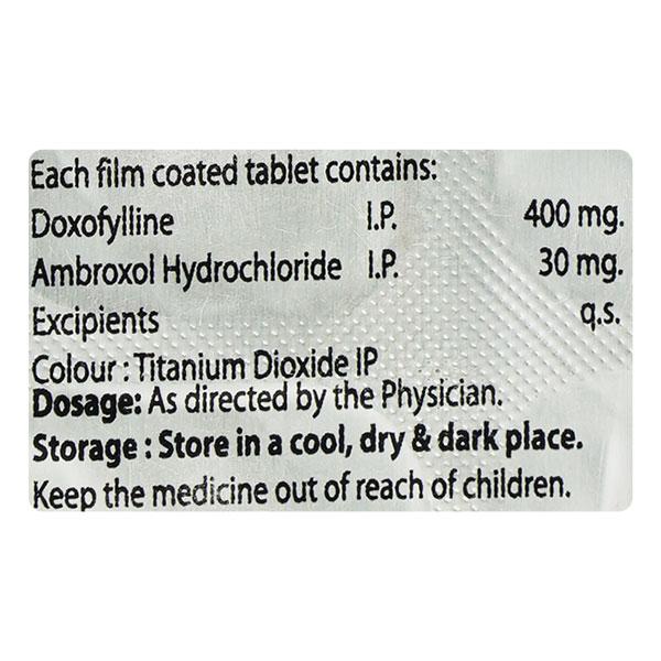 DOXOLL PLUS 400 Tablet 10's - Asthma/COPD-Ast