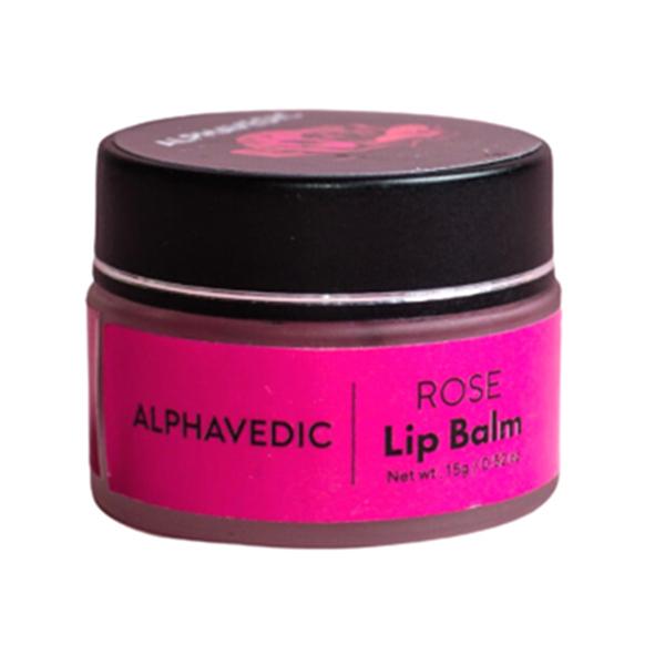 Alphavedic Rose Lip Balm 15 gm - Lip Balms