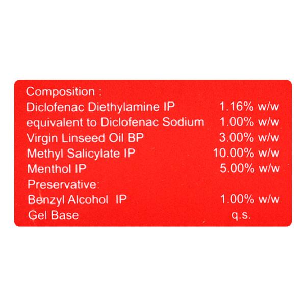 TOLPA NANO Gel 50gm - Pain relief-Nsa