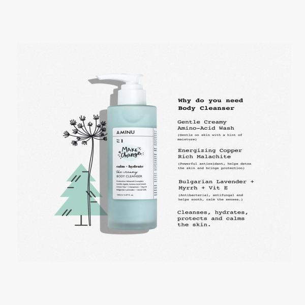 AMINU The creamy - Body Cleanser 150 ml - Face Wash & Cleansers