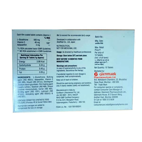XANTOX GLO Tablet 10's - Supplements-Sup